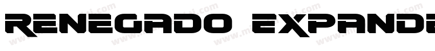 Renegado Expanded It字体转换